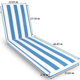 2pcs set outdoor lounge chair cushion replacement patio funiture seat cushion chaise lounge cushion