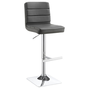 Adjustable Bar Stool (Set of 2) - Gray