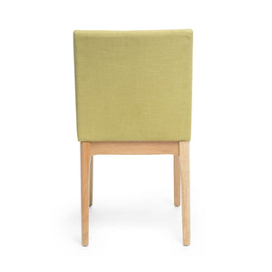 Contemporary Fabric Comfort Dining Chairs (Set of 2)