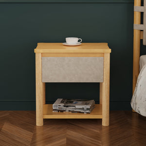 Wood Nightstand Set of 2