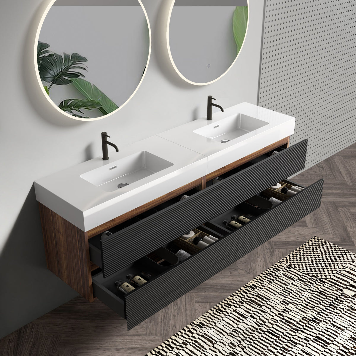 Grace 72'' Bathroom Vanity with Matt