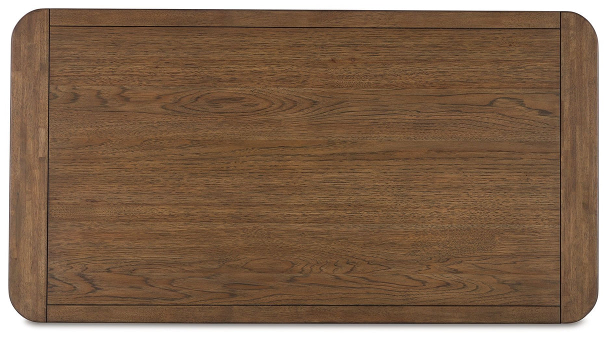 Cabalynn - Rectangular Cocktail Table - Light Brown