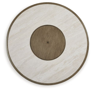 Rainier Ranch - Round Fire Pit Table - Beige