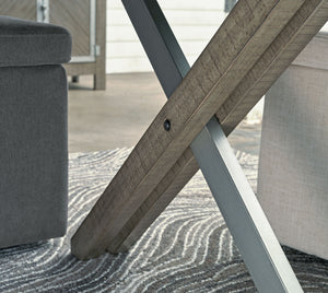 Krystanza - Rectangular Dining Room Table - Weathered Gray