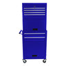 6 Drawer Lockable Tool Cabinet On Wheels With Detachable Toolbox