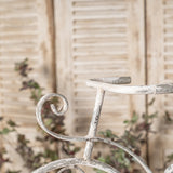 Rustic Bicycle Metal Wire Wall Planter Basket