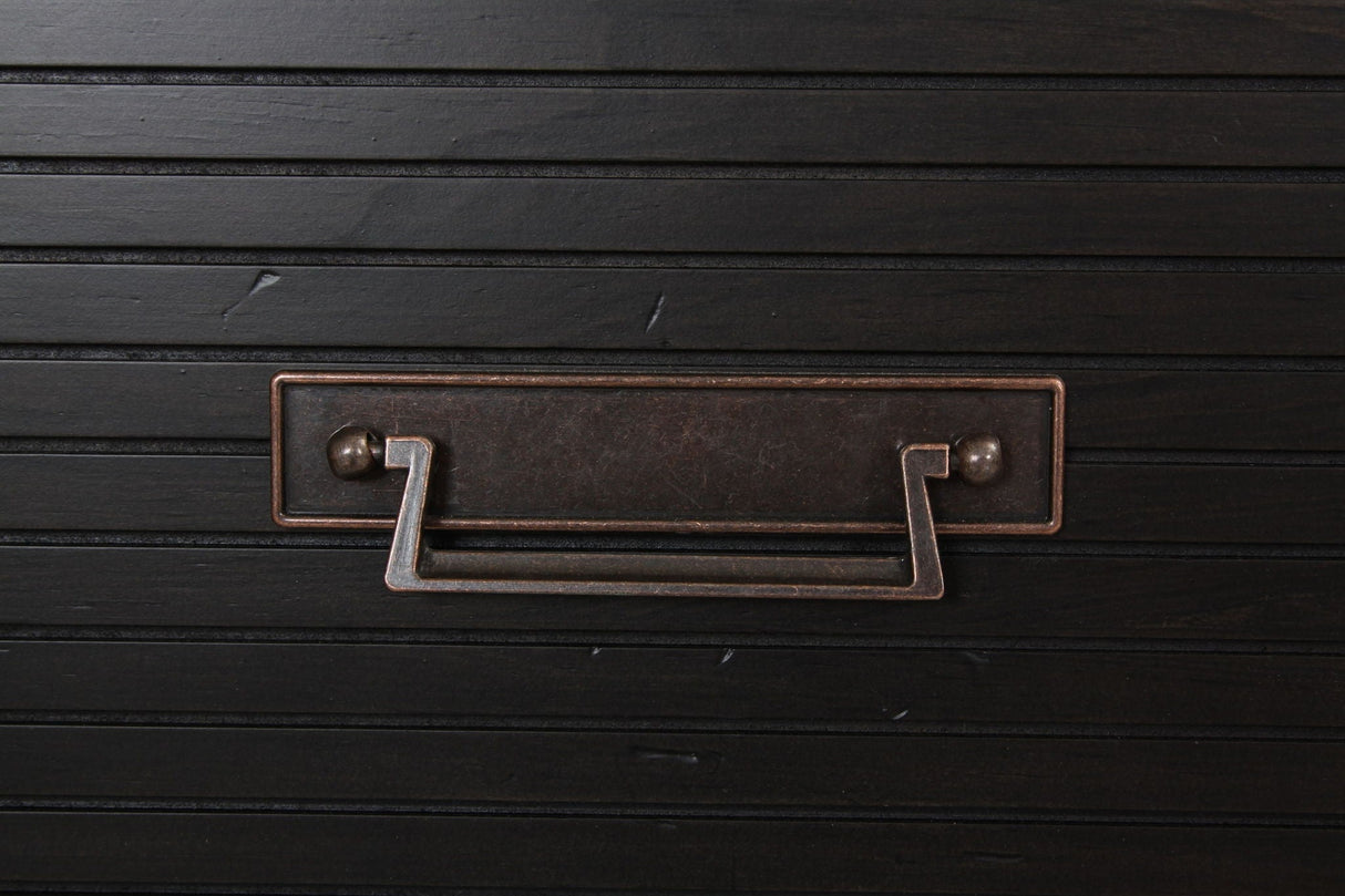 5 Drawer Chest, 2 Tone - Brown