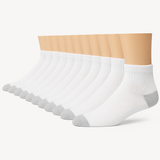 12 Pairs Fruit of the Loom Men's Ankle Socks