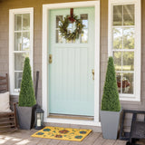 4FT Conical Topiary Cedar Trees Artificial Outdoor Set of 2