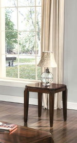 Docila 3-Piece Walnut Coffee and End Table Set