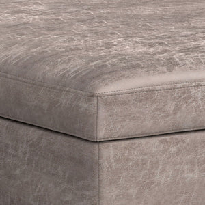 Owen - Multifunctional Square Coffee Table Storage Ottoman