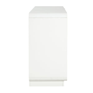 Sideboard, Wide Storage With 2 Doors And 3 Drawers