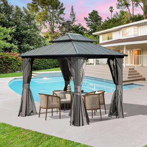 8' x 10' Hardtop Gazebo