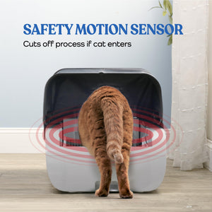 Smart Cat Litter Box With Wide Opening