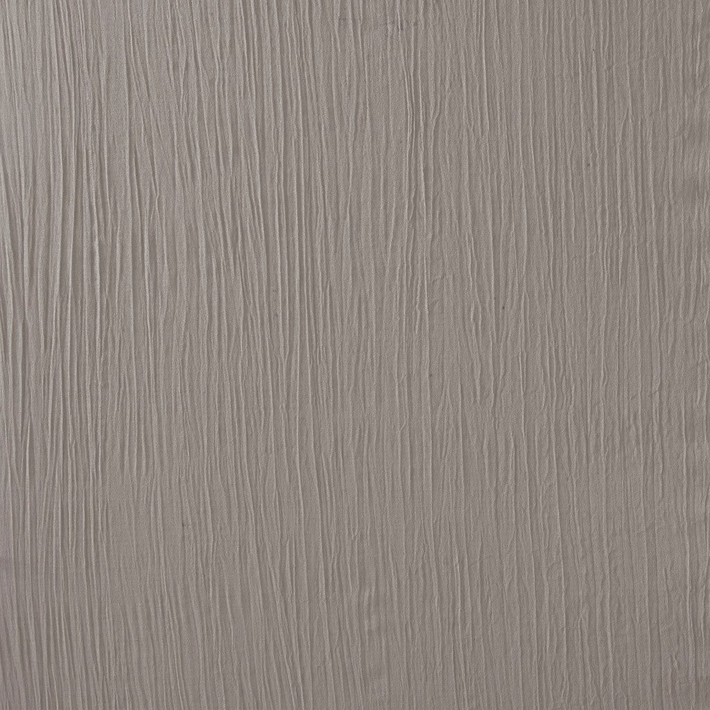 Solid Crushed Curtain Panel Pair (2 Pcs Window Panels) - Grey