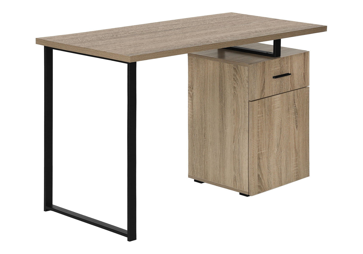 Contemporary Computer Desk with Storage Drawers