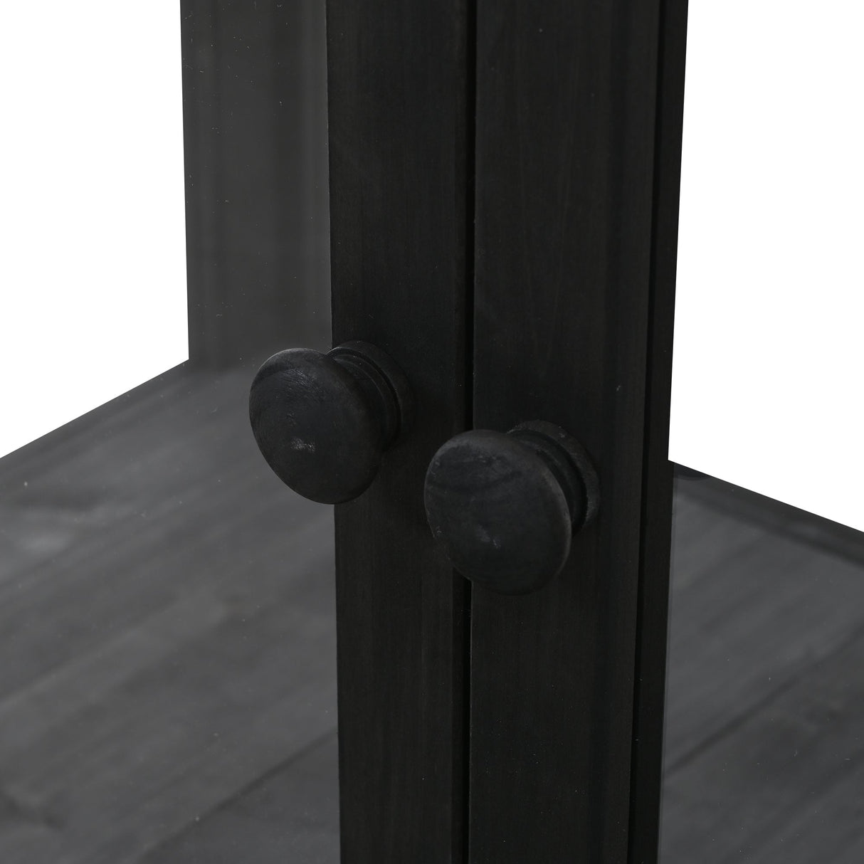 TOPMAX Patio Mini Wood Cold Frame Greenhouse with Wheels