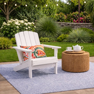2 Pack Outdoor Lumbar Pillow with Inserts - Tropical Parrot