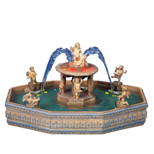 Lighted Village Square Fountain 4.5V Adaptor Included