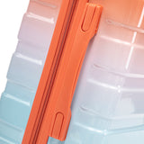 2 Pc PC Spinner Wheel Luggage Set with Gradient Color and Lock