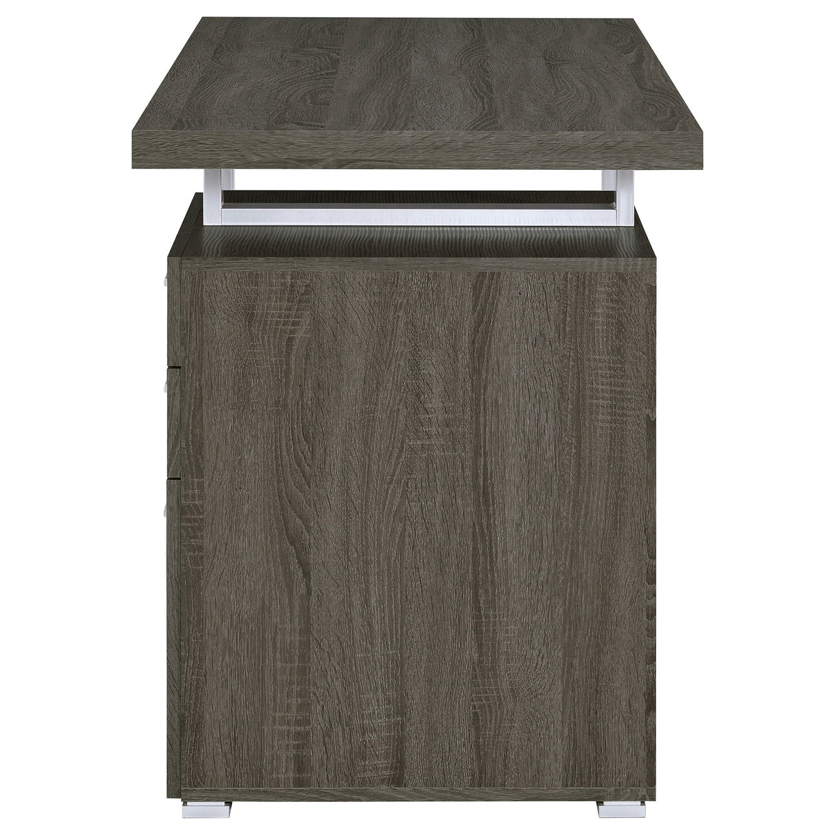 3 Drawer Reversible Office Desk