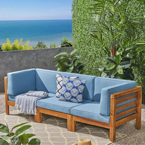 Oana - 3 Piece Sofa Set With Water Resistant Cushions