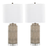 Casa Ceramic Table Lamps – Set of 2