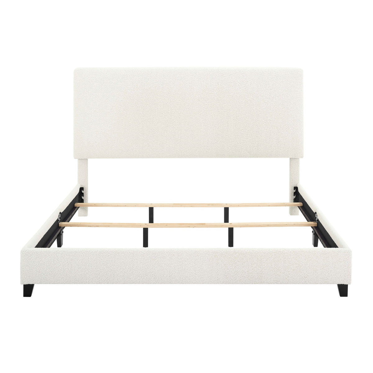 Upholstered Headboard Platform Bed