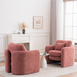 Rosewick Rounded Corner Cozy Modern Accent Chair