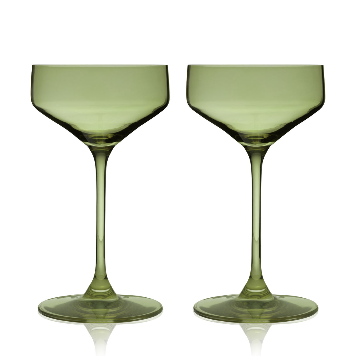 Reserve nouveau crystal coupes in sage viski®