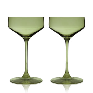 Reserve nouveau crystal coupes in sage viski®