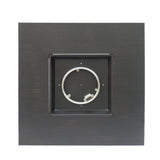 Wellington Stylish 40" Square Fire Pit in Brown and Gold Iron