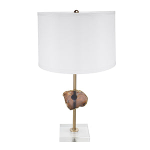 D14x25.2" Acrylic Table Lamp