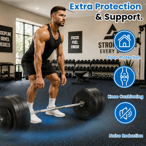 0.6 Inch Thick Gym Floor Mats