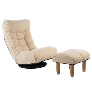 Adjustable Japanese Reclining Floor Chair Sofa With Metal Frame For Living Room