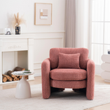 Rosewick Rounded Corner Cozy Modern Accent Chair