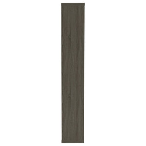 Corey 71-inch 8-shelf Bookshelf Weathered Grey