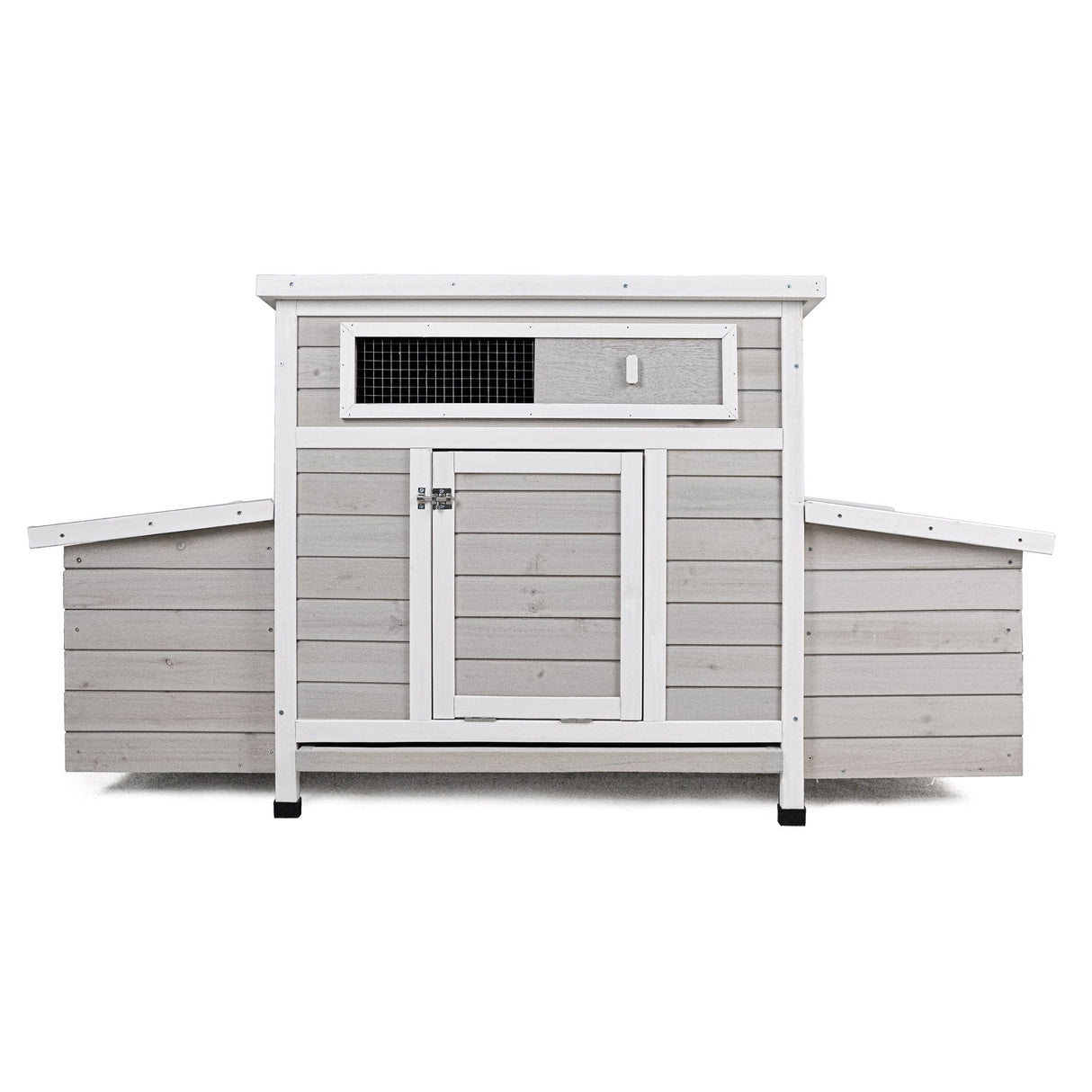 Large Chicken Coop Outdoor Hen House with Dual Nesting Boxes