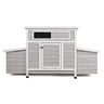 Large Chicken Coop Outdoor Hen House with Dual Nesting Boxes