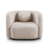 Japandi Style Accent Square Chair