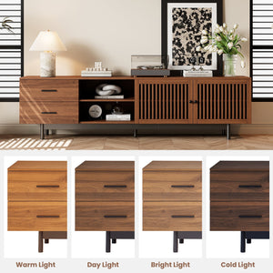 78 Inch Modern TV Stand for TVs up to 85 Inches