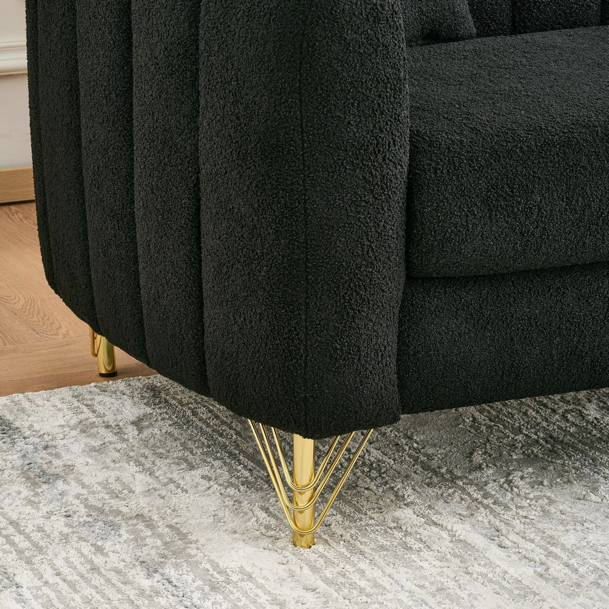 Oversized Sofa, Deep Tufted Couch