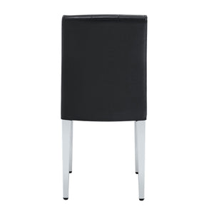 Dining Chairs With Ergonomic Buckle Backrest For Home