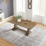 Extendable Wooden Dining Table, Seats 6