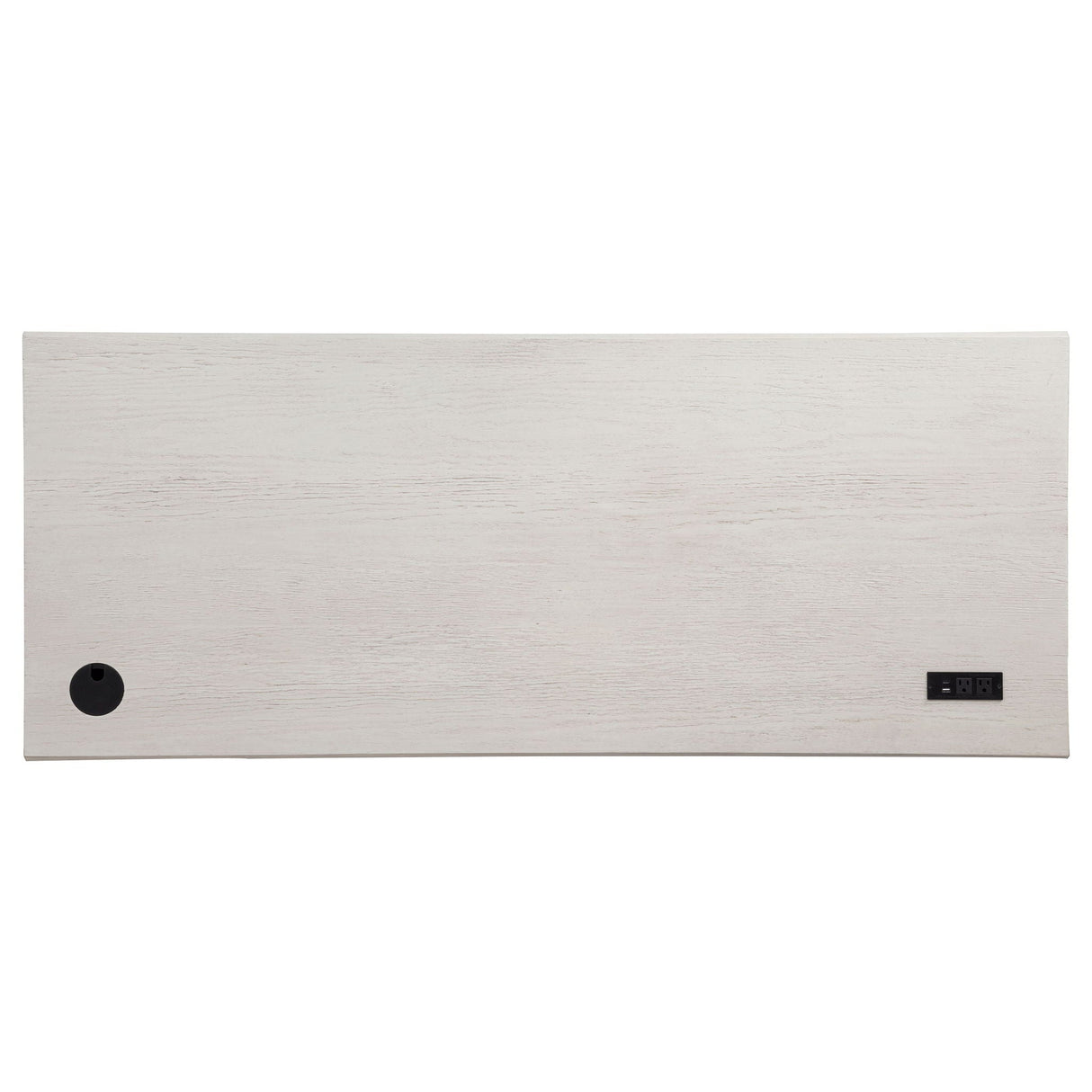 Altidore 68-inch 7-drawer Executive Home Office Desk Distressed White