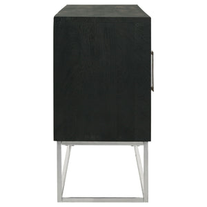 Washoe - 4 Door Accent Cabinet - Walnut