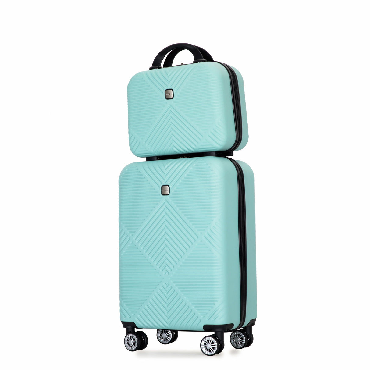2 Piece Luggage Sets Lightweight Suitcase, Spinner Wheels