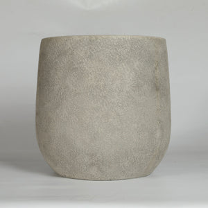 Round Concrete Planter Set of 2 - Antique Grey