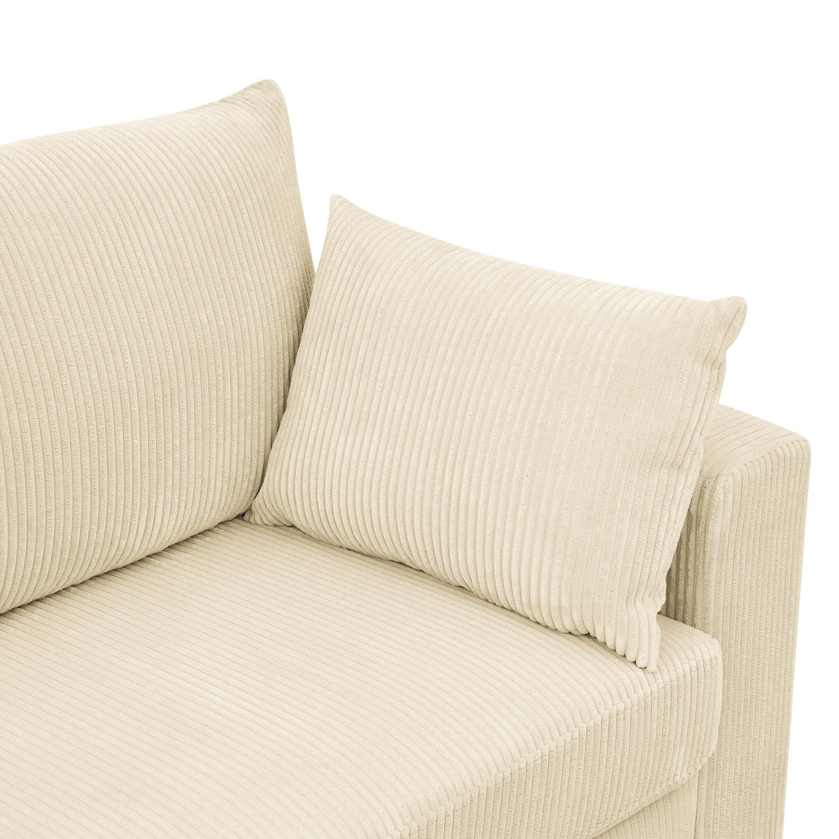 The Coastal Corduroy Comfort Sofa