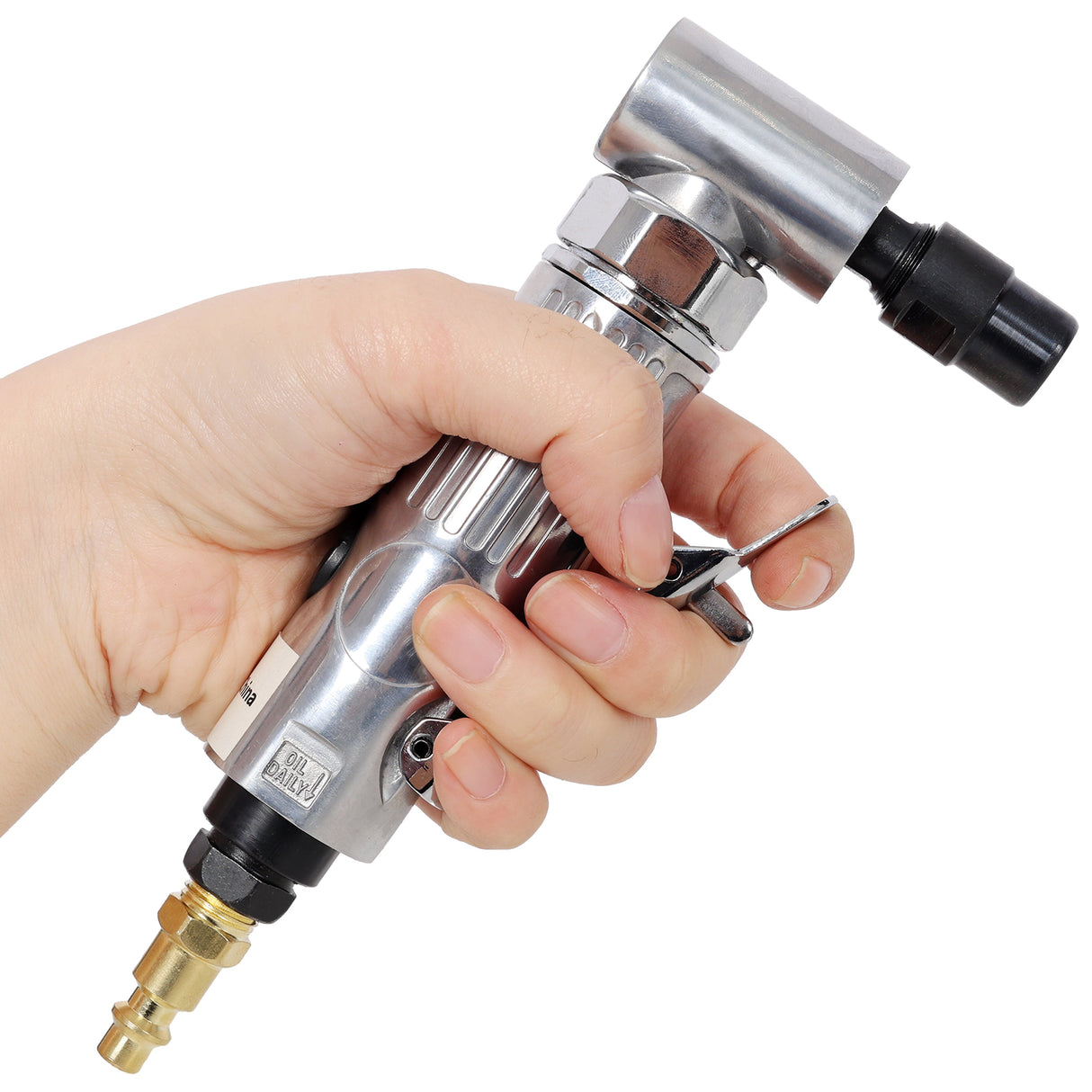 1/4" Air Angle Die Grinder, Ball Bearing Construction
